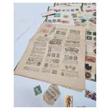 Vintage Postal Stamp Lot