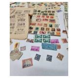 Vintage Postal Stamp Lot