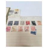 Vintage Postal Stamp Lot