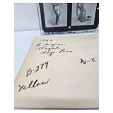 1960 Elvgren Pin-Up Girls Pre-Production Glass Printing Plate