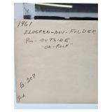 1961 Elvgren Pin-Up Girl on Roof Pre-Production Glass Printing Plate