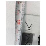 1961 Elvgren Pin-Up Girl on Roof Pre-Production Glass Printing Plate