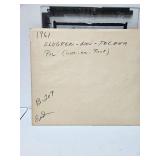 1961 Elvgren Pin-Up Girl on Roof Pre-Production Glass Printing Plate