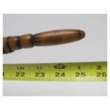 Excellent Native American Made Pipe w/Large & Impressive Carved Stone Pipe Head #1