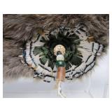 Excellent Native American Made Pipe w/Large & Impressive Carved Stone Pipe Head #2