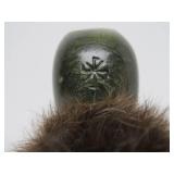 Excellent Native American Made Pipe w/Large & Impressive Carved Stone Pipe Head #2