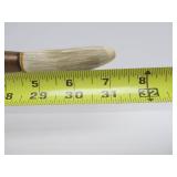 Excellent Native American Made Pipe w/Large & Impressive Carved Stone Pipe Head #2