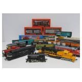 Very Nice Estate Lot of Assorted HO Trains in Excellent Condition - Including Engines