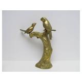 Large Lot of Vintage Heavy Solid Brass Ducks Owls Birds etc