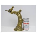 Large Lot of Vintage Heavy Solid Brass Ducks Owls Birds etc