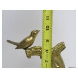 Large Lot of Vintage Heavy Solid Brass Ducks Owls Birds etc