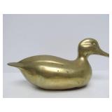 Large Lot of Vintage Heavy Solid Brass Ducks Owls Birds etc