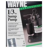 New in Box WAYNE Submersible 1/3HP Sump Pump