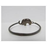 Sterling Silver Elephant Bracelet
