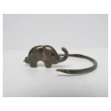 Sterling Silver Elephant Bracelet
