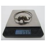 Sterling Silver Elephant Bracelet