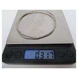 Vintage Hand Hammered Sterling Silver Bracelet