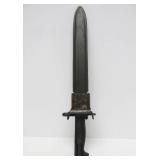 US Military Bayonet Knife w/Sheath - Marked U.F.H. US 1942