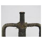 Early Antique Large Heavy Brass Fire Hose Nozzle