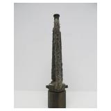 Early Antique Large Heavy Brass Fire Hose Nozzle