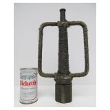 Early Antique Large Heavy Brass Fire Hose Nozzle
