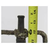 Early Antique Large Heavy Brass Fire Hose Nozzle