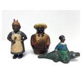 Group of Cast Iron Figural Coin Banks