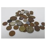 Excellent Unsearched Estate Lot of Vintage Coins - MANY 1940