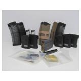 Large Group of Assorted Rifle Clips / Magazines etc