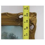 Excellent Ornately Framed Antique Hunting Lithograph - "A Hunter