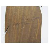 3 Genuine Native American Made Pieces - Dreamcatchers & Carved Wood Feather w/Wolf