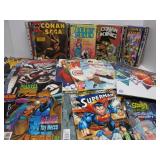 Large Lot of Assorted Vintage & Newer Comic Books - Appears to be Many Superhero Comics