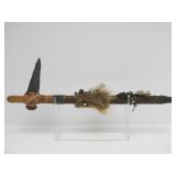 Genuine Native American Made Stone Point Axe Weapon