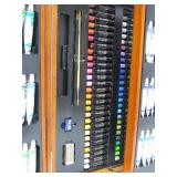 LARGE Brand New Art Set w/Case - Paint, Markers etc.