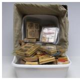 Large Estate Lot of New & Like New Wood Block Stamps