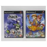 3 Playstation 2 - PS2 Video Games - Hack Mutation Hack Outbreak & Dark Cloud 2
