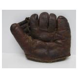 Old Antique Leather Baseball Glove