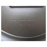 Beautiful Arts & Crafts Style Cast Metal Wall Clock by Whitehall Products