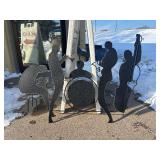 LARGE Signed C. JERE Torch Cut Metal Jazz Band Wall Sculpture