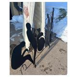 LARGE Signed C. JERE Torch Cut Metal Jazz Band Wall Sculpture