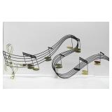 LARGE Signed C. JERE Brass / Metal Musical Wall Sculpture