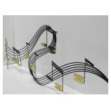 LARGE Signed C. JERE Brass / Metal Musical Wall Sculpture