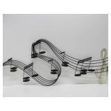 LARGE Signed C. JERE Brass / Metal Musical Wall Sculpture