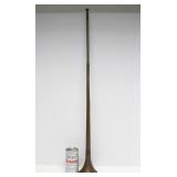Original Antique English Copper Fox Hunt Horn - 35"
