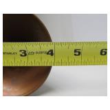 Original Antique English Copper Fox Hunt Horn - 35"