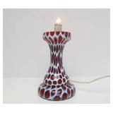 Beautiful Signed Vintage MURANO Handblown Art Glass Lamp