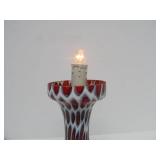 Beautiful Signed Vintage MURANO Handblown Art Glass Lamp