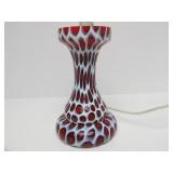 Beautiful Signed Vintage MURANO Handblown Art Glass Lamp