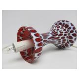 Beautiful Signed Vintage MURANO Handblown Art Glass Lamp