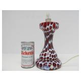 Beautiful Signed Vintage MURANO Handblown Art Glass Lamp